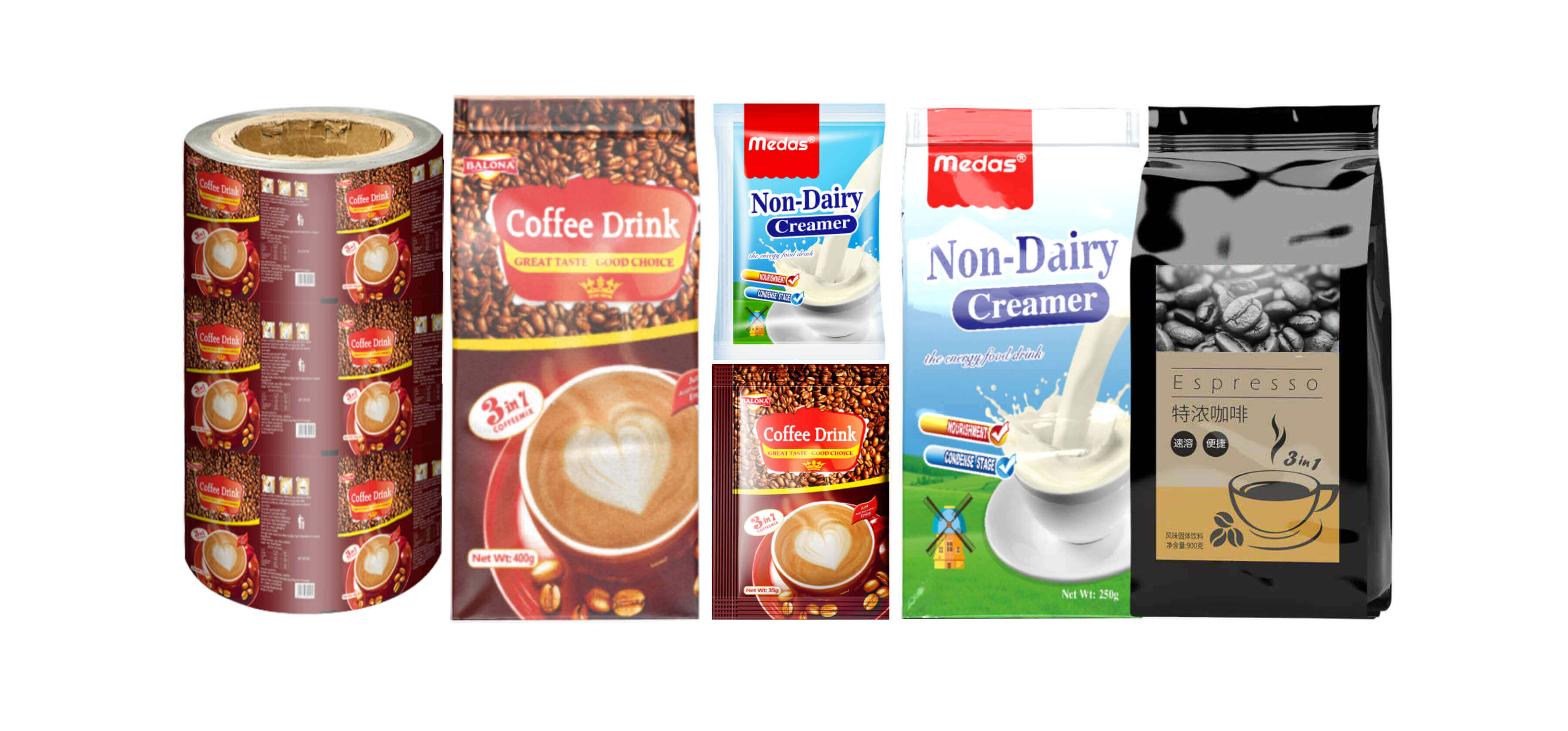 Stretch Plastic Packing Film Solid Food