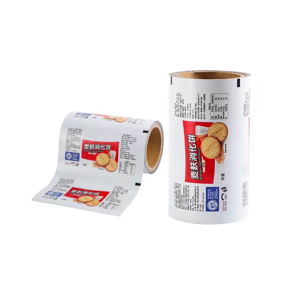 Flexible Grain Plastic Packing Roll Film Solid Food
