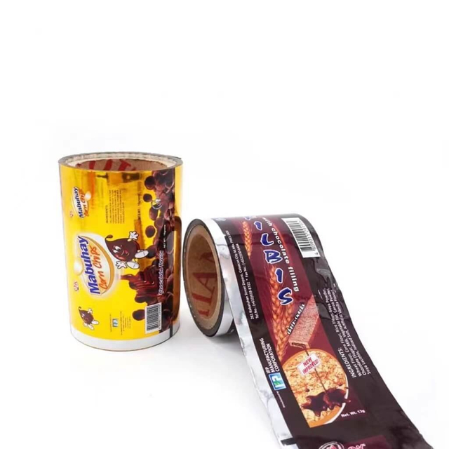 Flexible Grain Plastic Packing Roll Film Snack
