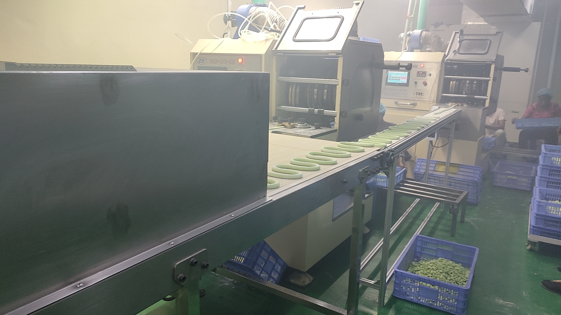 Square Filling Bubble Gum Production Project