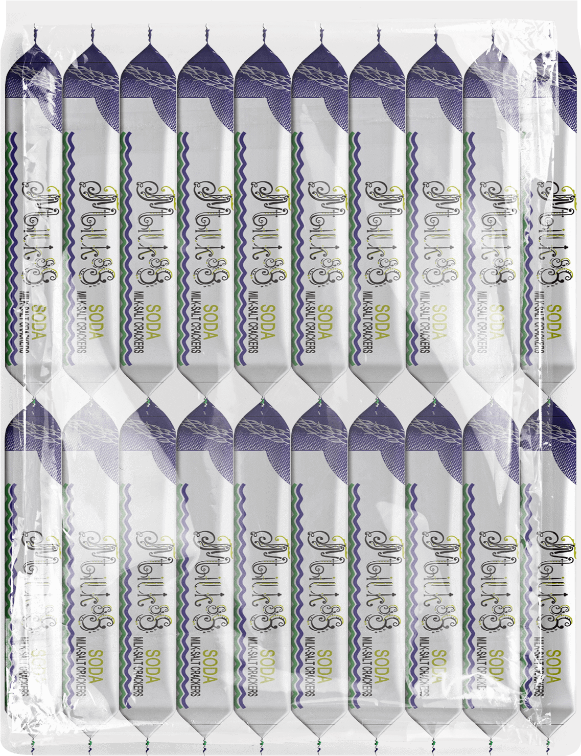 Flexible Clear Plastic Packing Roll Film Solid Food