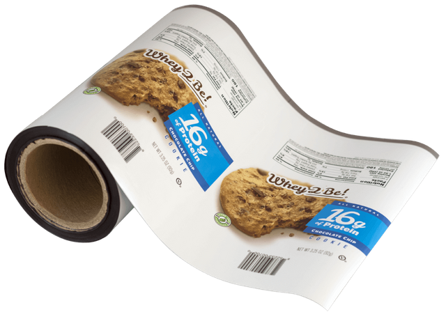 Flexible Grain Plastic Packing Roll Film For Biscuit