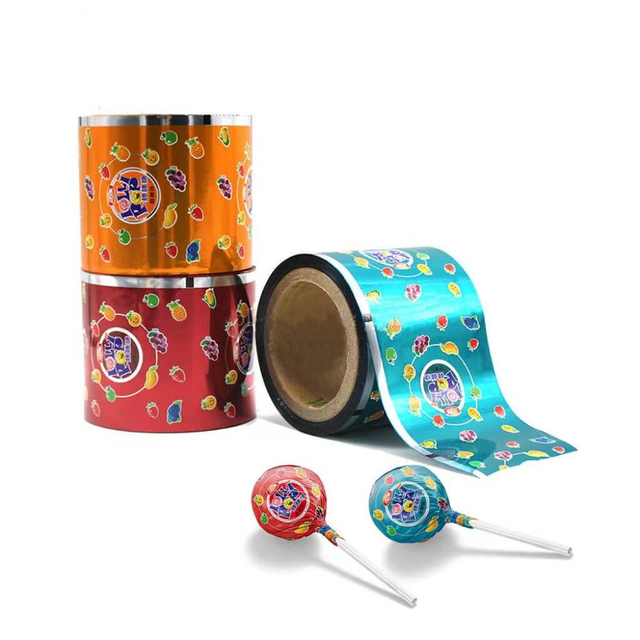 Flexible Plastic Packing Roll Film For Lollipop